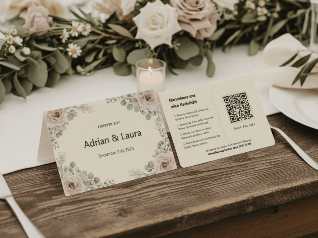 1. Download Your Wedding QR Card